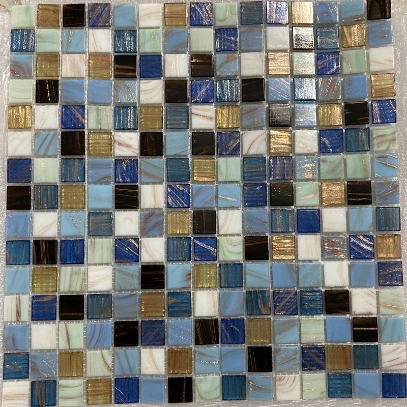 Gạch mosaic thủy tinh xà cừ MH-S08