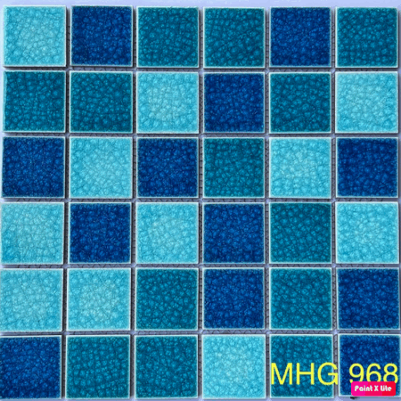 Gạch Mosaic Gốm Men Rạn 2 Lớp MHG 968