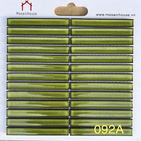 Gạch Mosaic Que Đũa Màu Xanh Tươi 092A