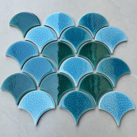 Gạch Mosaic Vảy Cá MHF 9002