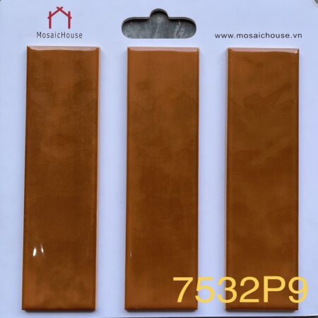 Gạch Thẻ Gợn Sóng 75x300 Màu Cam 7532P9