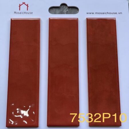 Gạch Thẻ Gợn Sóng 75x300 Màu Đất 7532P10